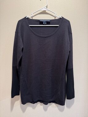 Dark Blue Long Sleeve Sweater
